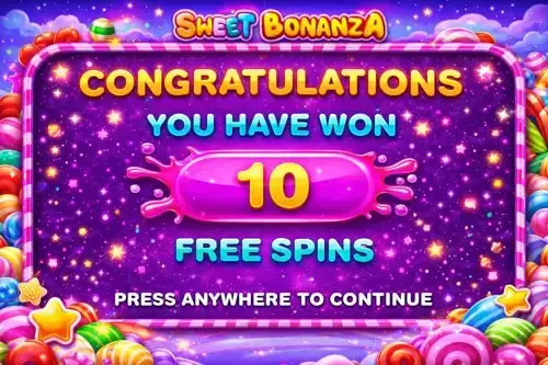 Sweet Bonanza-Freispielgewinn